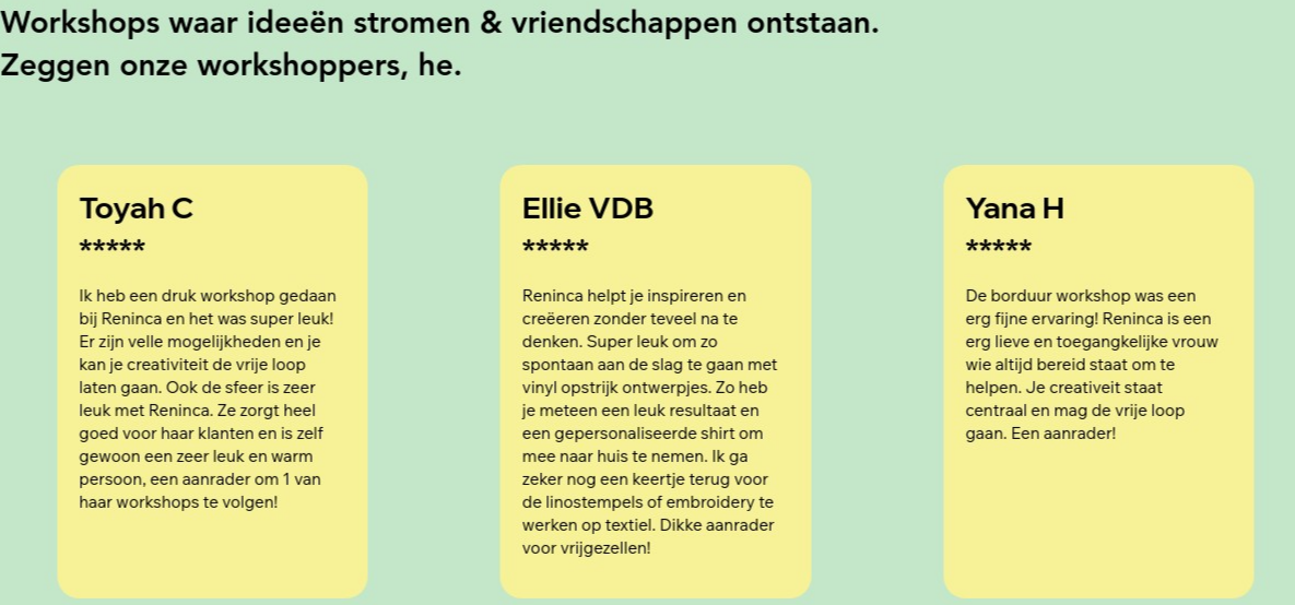 Geborduurde shirt - DrukDrukDruk workshop resultaat